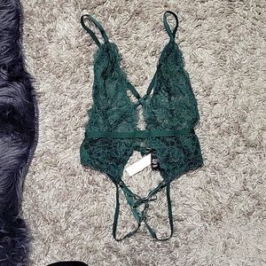 New w tags VS crotchless teddy